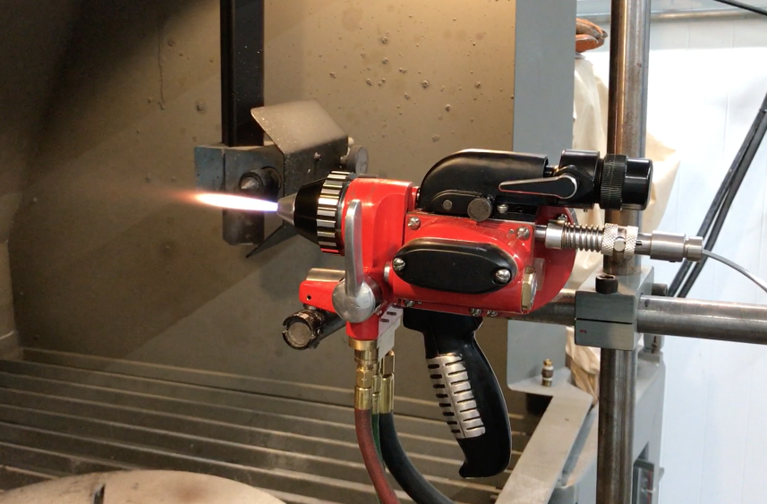 Thermal shop spray depot